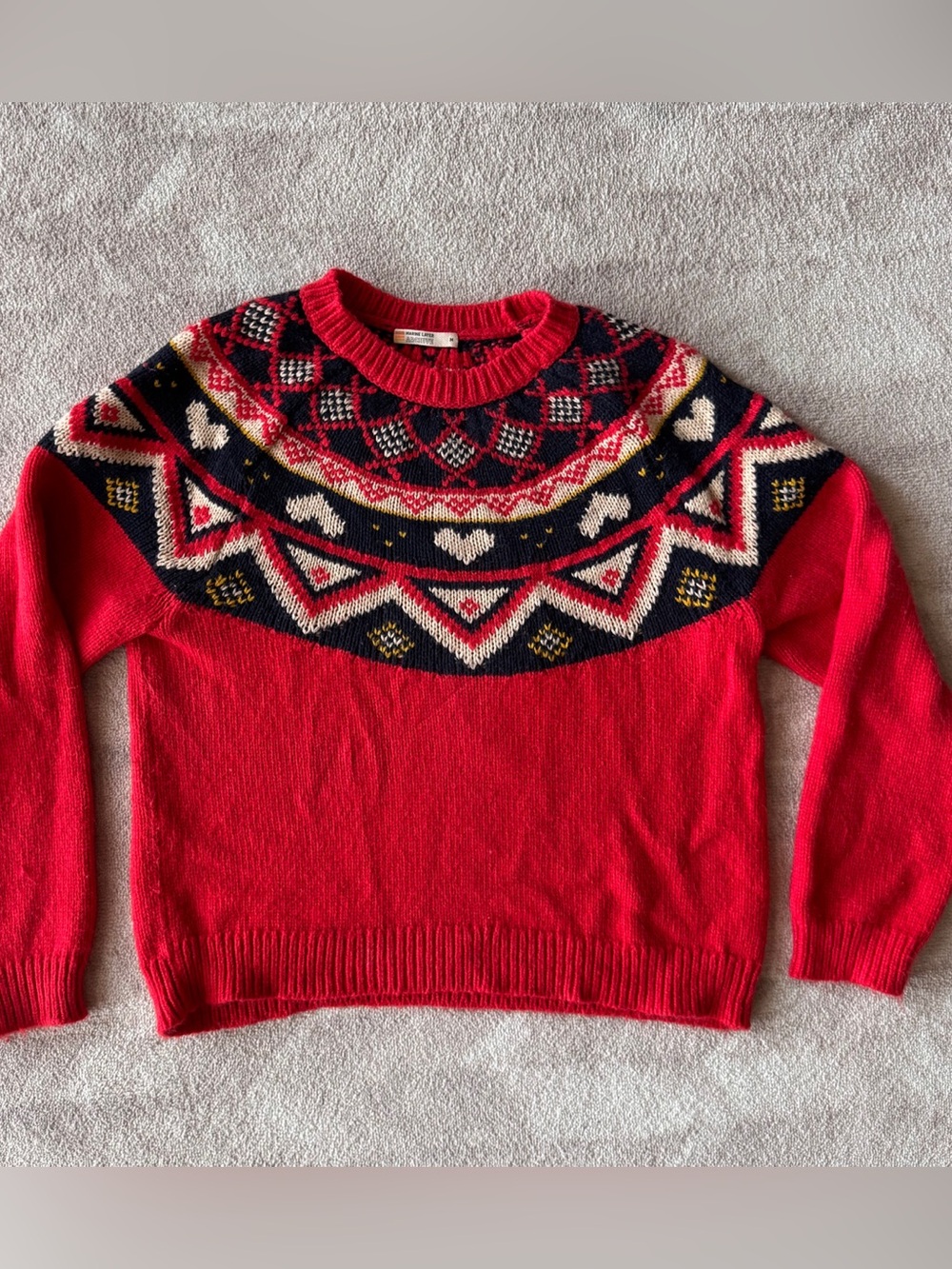 Marine Layer Archive  Women's Alpine Fair Isle Sweater